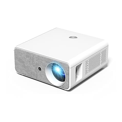 Mini proyector portátil HQ7 7000 LUMENS LED proyector Portable Beamer 1080p completo Hd Home Cinema 300 '' Soporte de pantalla Bluetooth WiFi Proyector multimedia de cine en casa ( Color : HQ7w , Size