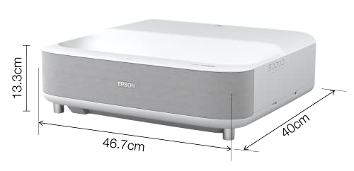 Epson EpiqVision Ultra EH-LS300W | TV Proyector Láser FullHD 1080p de UltraCorta Distancia con Android TV y Sonido by Yamaha