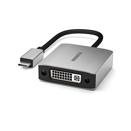 Cable Adaptador USB C a DVI - Marmitek UD23 - Conexión Thunderbolt 3 a DVI - Conecte su Mac o computadora portátil a una Pantalla o proyector Antiguo - Convertidor USBC