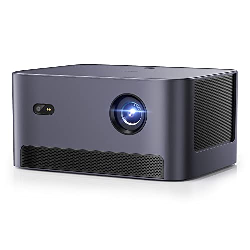 Mini proyector Dangbei Neo, proyector Compacto Nativo Full HD 1080P con WiFi y Bluetooth, Imagen de 120 Pulgadas, Enfoque automático y corrección Trapezoidal automática (Blue)