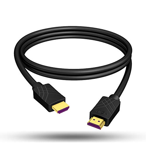 FeizLink Cable HDMI 2m, HDMI 2.0 4K 60Hz UHD 18Gbps Dolby Vision HDR HDCP2.2 ARC CEC Ethernet para Apple TV/Xbox / PS4 / 4K Proyector/Cine en casa/Reproductor de BLU-Ray