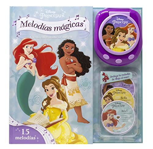 Princesas. Melodías mágicas: Cuento con reproductor musical (Disney. Princesas)