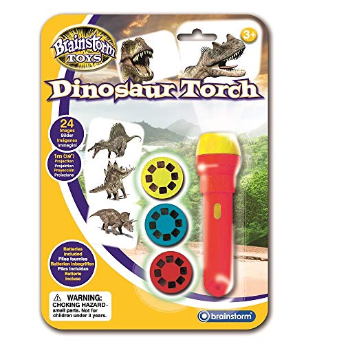 Brainstorm Toys - Linterna con proyector de imágenes de dinosaurios