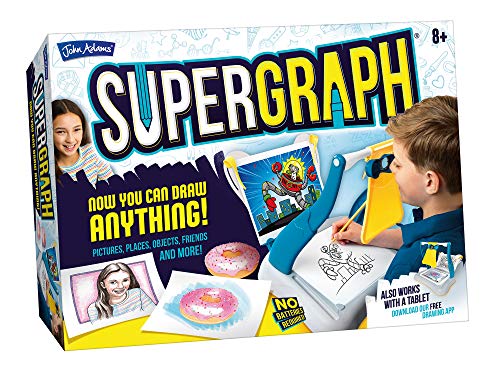 John Adams , SuperGraph Drawing Station: Now You Can Draw Anything!, Arts & Crafts, Ages 8+