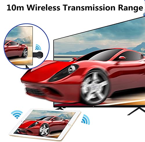 GAKI 4 K HDMI adaptador de pantalla inalámbrica WiFi 1080 p pantalla móvil espejo receptor dongle a TV/proyector receptor soporte Android Mac Windows